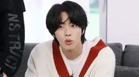 Jin BTS di Run BTS episode 116. (dok. tangkapan layar/V Live)