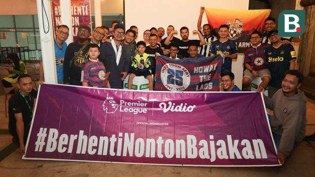 Foto: Meski Newcastle Bermain Imbang dengan Brighton, Roaring Night bareng Indo Toon Army Berjalan Seru dan Menegangkan