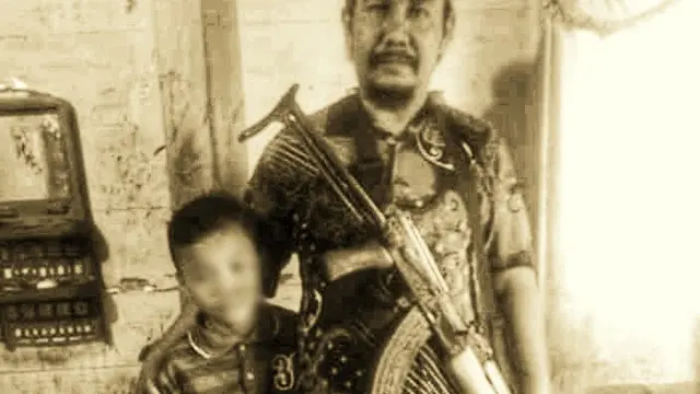 Nasir Agung, pimpinan KKB yang tewas ditembak aparat.