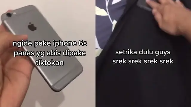 Setrika pakai iphone