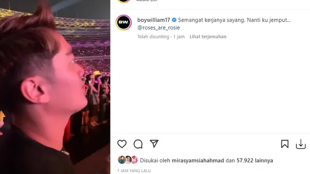 Boy William - Rose Blackpink (Foto: Instagram/@boywilliam17)