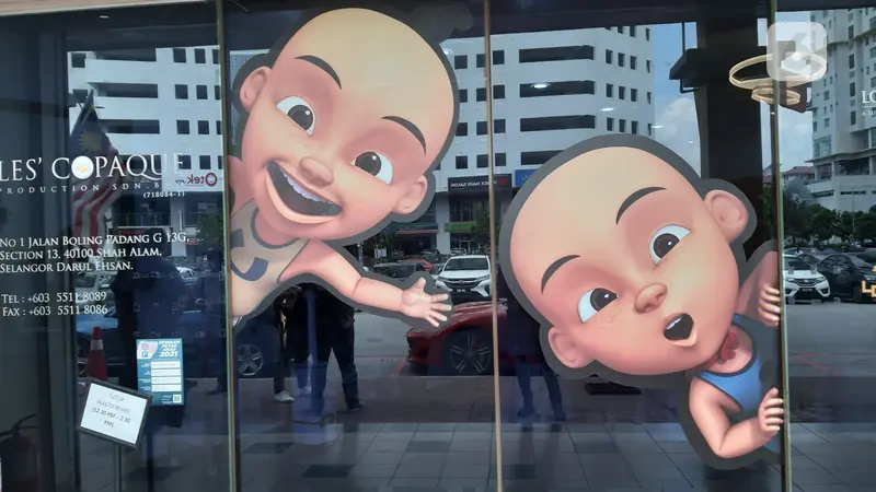 Les' Copaque, studio animasi Upin-Ipin di Selangor, Malaysia.