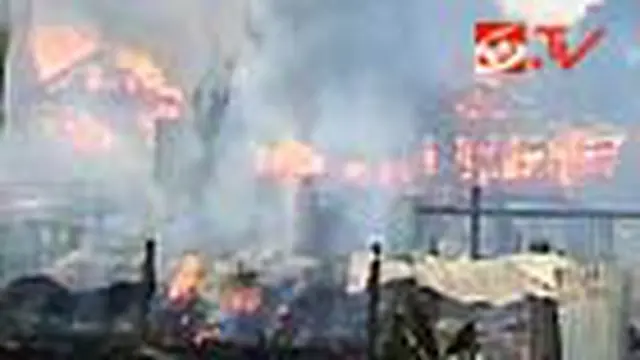 Ditinggal Mudik, 130 Rumah Ludes Terbakar