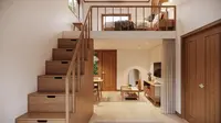 7 Denah Rumah 7x10 dengan Mezzanine dan Gudang Rahasia, Solusi Hunian Modern di Lahan Terbatas