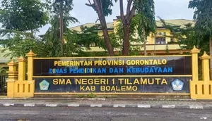 Sekolah SMA Negeri 1 Tilamuta yang Keluarkan 10 Siswanya (Arfandi ibrahim/Liputan6.com)