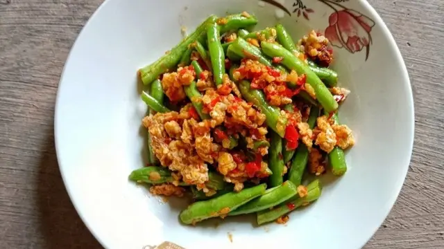 Resep sambal telur buncis. (dok. Cookpad @cook_ninda)