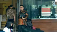 Abdul Malik Haramain diperiksa penyidik KPK sebagai saksi untuk kasus dugaan korupsi proyek pengadaan e-KTP (KTP Elektronik) dengan tersangka Andi Agustinus alias Andi Narogong, Jakarta, Selasa (4/7). (Liputan6.com/Helmi Afandi)