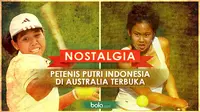 Petenis Putri Indonesia di Australia Terbuka (Bola.com/Samsul Hadi)