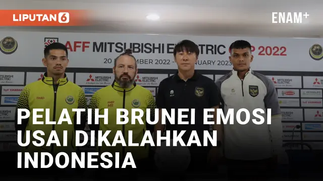 Pelatih Brunei Sebut Indonesia 'Curang' di Piala AFF 2022