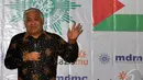 Ketua PP Muhammadiyah, Din Syamsudin mengatakan sumbangan yang diberikan tersebut merupakan bagian dari rangkaian bantuan yang telah diberikan untuk Palestina, Jakarta, Selasa (9/9/2014) (Liputan6.com/Miftahul Hayat)