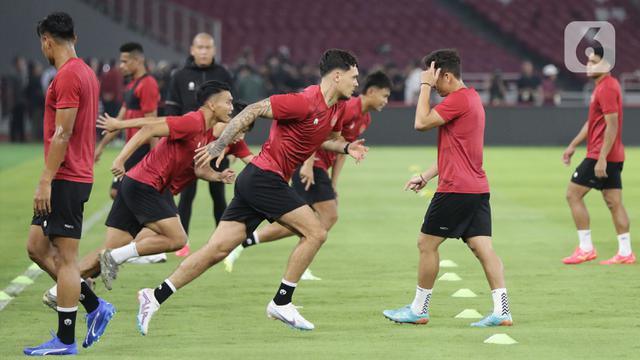 Latihan Timnas Indonesia