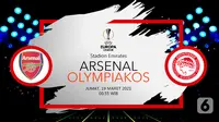 Arsenal vs Olympiakos (liputan6.com/Abdillah)