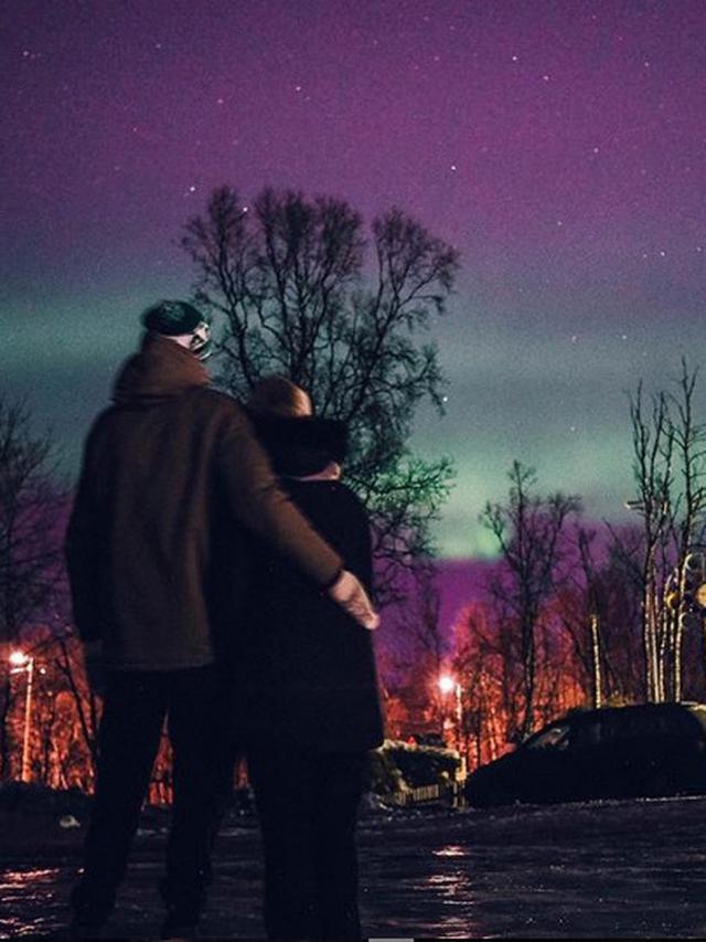 Menikmati Aurora Borealis