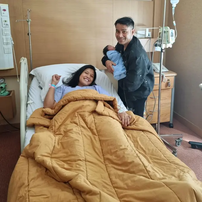 Momen kelahiran anak ketiga Judika dan Duma Riris (Instagram/@jud1ka)