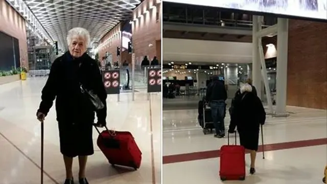 Nenek Nonna Irma tak kenal usia dalam berbuat baik. (Facebook Elisa Coltro)