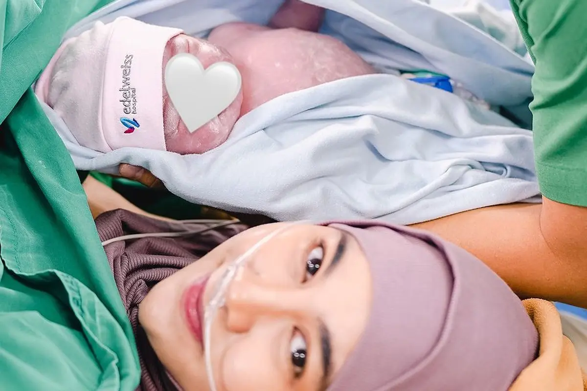 Anisa Rahma melahirkan anak ketiga (Instagram/anisarahma_12)