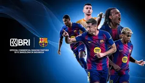 Barcelona Jalin Kerjasama dengan BRI