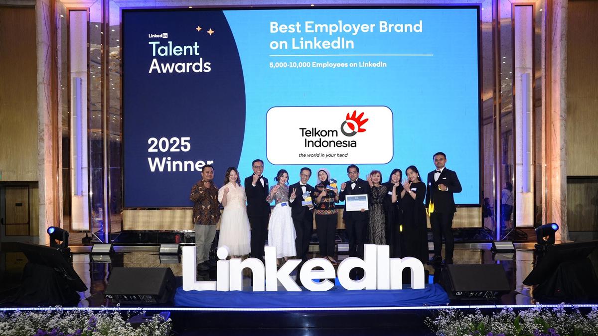 TelkomGroup Kembali Bersinar di LinkedIn Talent Awards 2025 Lewat Dua Penghargaan