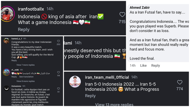 Komentar Netizen Iran
