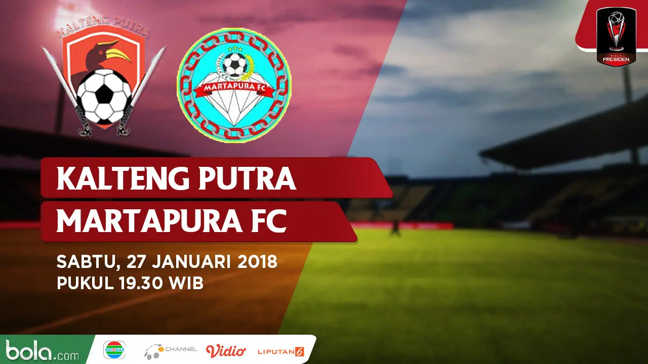 Piala Presiden 2018 Kalteng Putra Vs Martapura FC (Bola.com/Adreanus Titus)