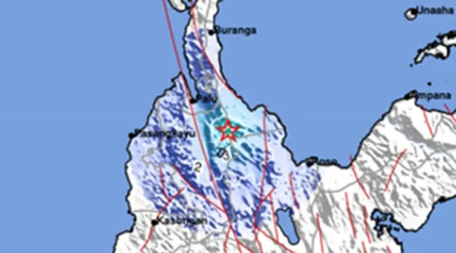 Gempa Darat Magnitudo 4,4 Guncang Sigi Sulteng