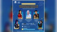 Kemenkominfo menggelar talkshow makin cakap digital yang menjadi bagian dari sosialisasi Gerakan Nasional Literasi Digital di Pantai Tugulufa Kota Tidore Kepulauan provinsi Maluku Utara dengan tajuk: "Konten Kreatif Berbasis Budaya Lokal" (Istimewa)