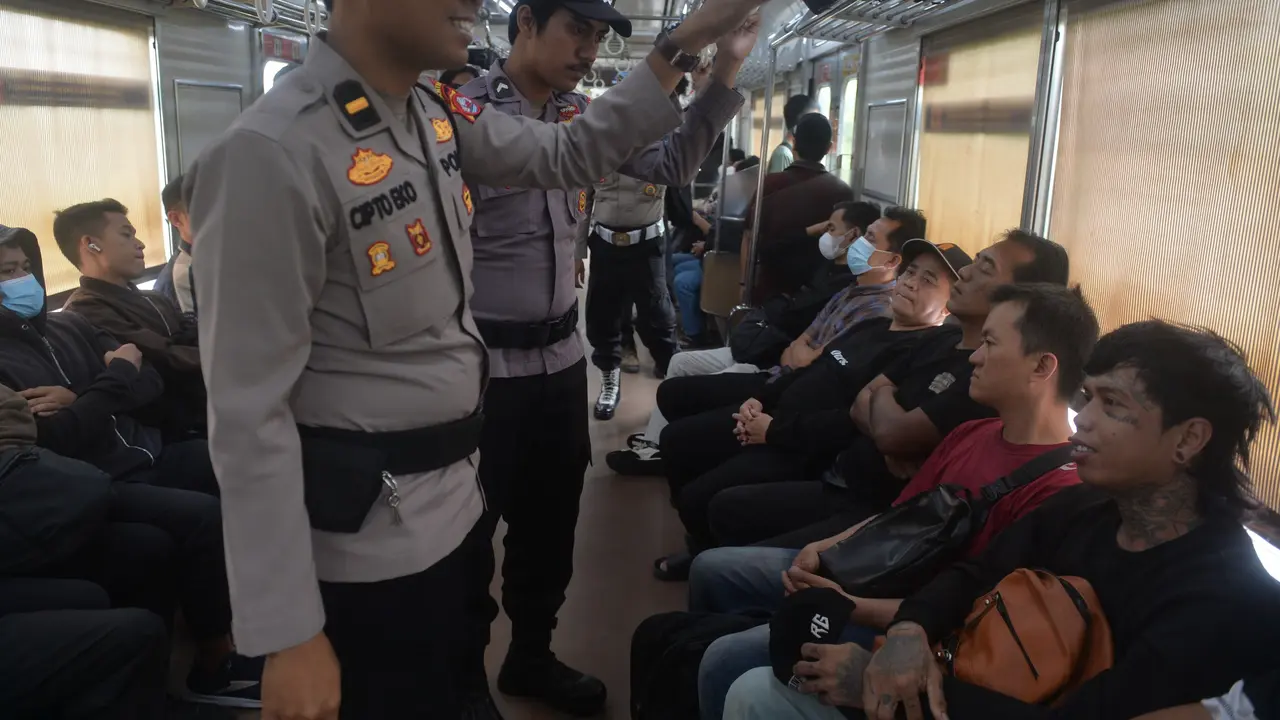 Polisi disebar amankan pergerakan mahasiswa