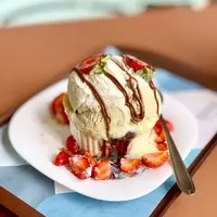 Ilustrasi es krim./Copyright unsplash.com/@camilamelim