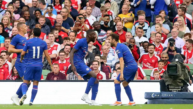 Drama Adu Penalti, Arsenal Kalahkan Chelsea di ICC 2018
