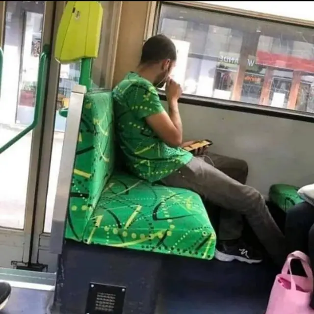 7 Potret Apes saat Naik Transportasi Umum, Bisa Bikin Emosi