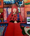 Pameran seniman Yayoi Kusama di M+ Museum Hong Kong pada 2023. (Liputan6.com/Asnida Riani)