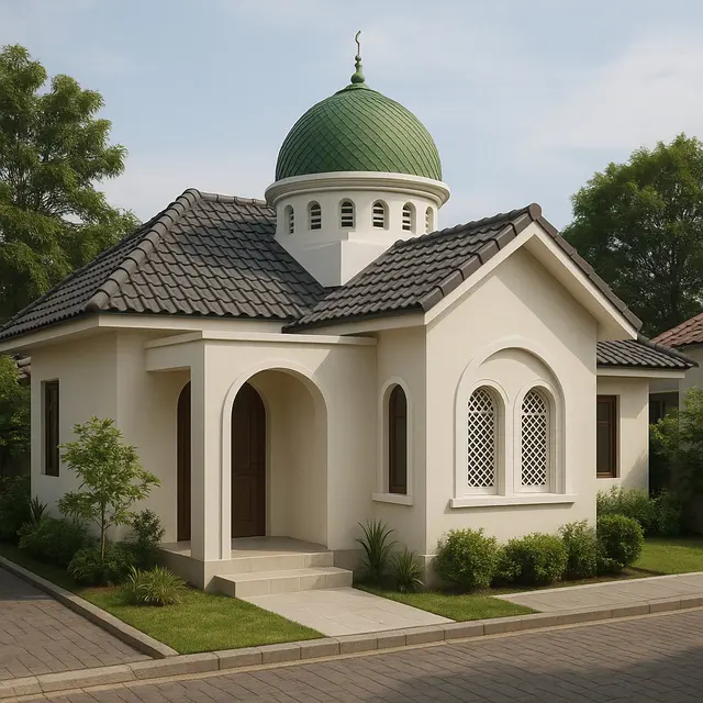 Inspirasi Rumah Sederhana 7x10 Nuansa Islami 2025