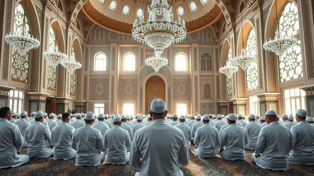 arti mimpi sholat berjamaah di masjid