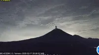 Gunung Semeru Erupsi, Tinggi Letusan Capai 500 Meter