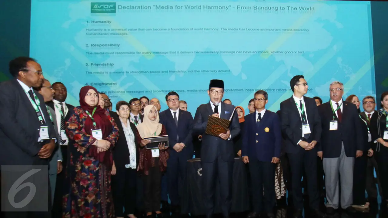Media Negara Islam Kumpul di Bandung Bahas Harmonisasi Dunia