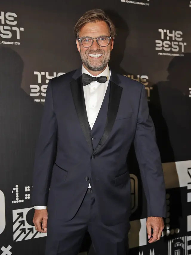 Kegembiraan Jurgen Klopp Rebut Pelatih Terbaik Dunia FIFA 2019