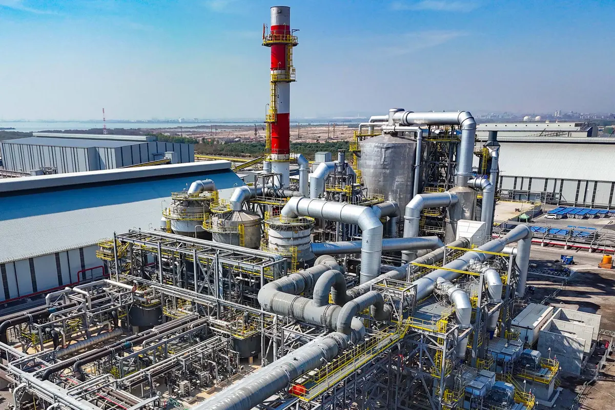 Bakal Diresmikan Presiden Jokowi, Seperti Ini Penampakan Smelter Freeport Indonesia di Gresik