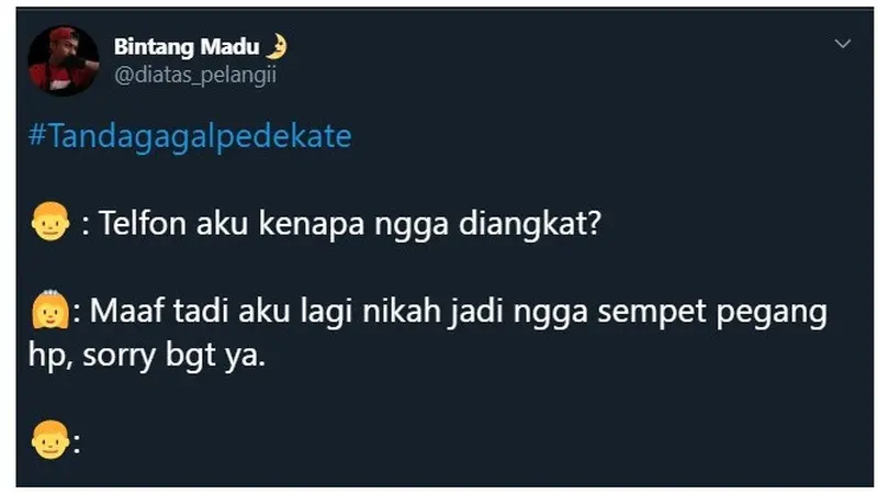 Curhatan Netizen Soal ‘Tanda Gagal Pedekate’ Ini Bikin Ketawa Geli