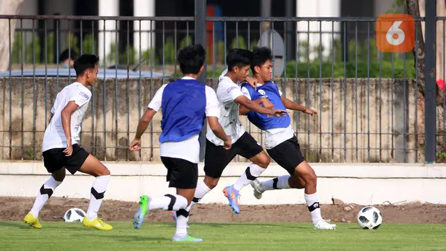 Latihan Timnas Indonesia U-17