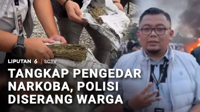 Tangkap Pengedar Narkoba, Polisi Malah Diserang Warga di Medan