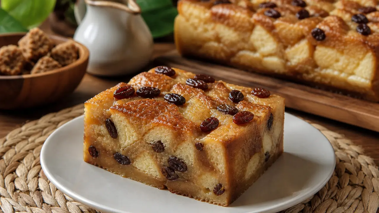 Puding Roti Tawar Kukus Gula Aren