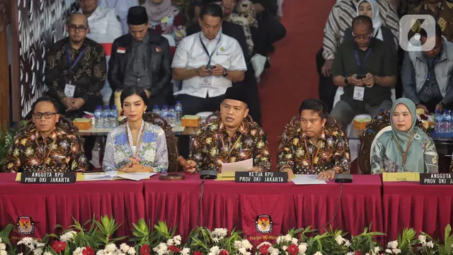 Sah, Ini No Urut Pasangan Calon Gubernur dan Calon Wakil Gubernur DKI Jakarta