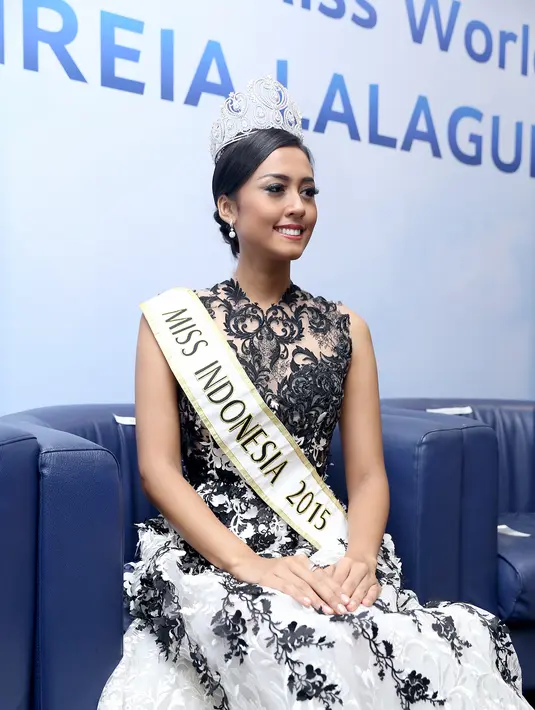 Ketika mengikuti ajang Miss Indonesia 2015, Maria berhasil menyisihkan 33 kontestan dari berbagai penjuru provinsi di tanah air.  (Andie Masela/Bintang.com)