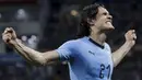 7. Edinson Cavani (Uruguay) - 3 Gol. (AP/Andre Penner)