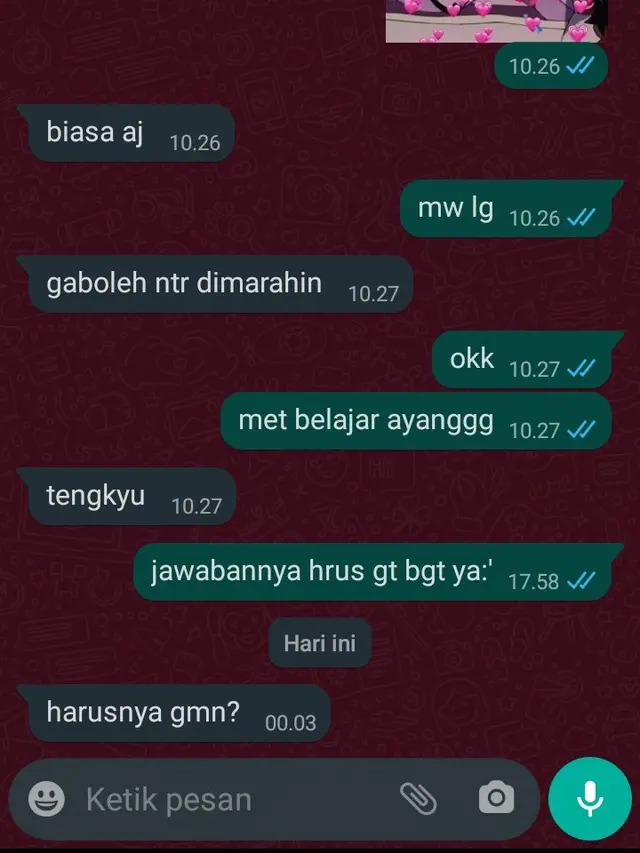 6 Chat Balasan Singkat dari Pacar Ini Bikin Nyesek Sekaligus Geregetan