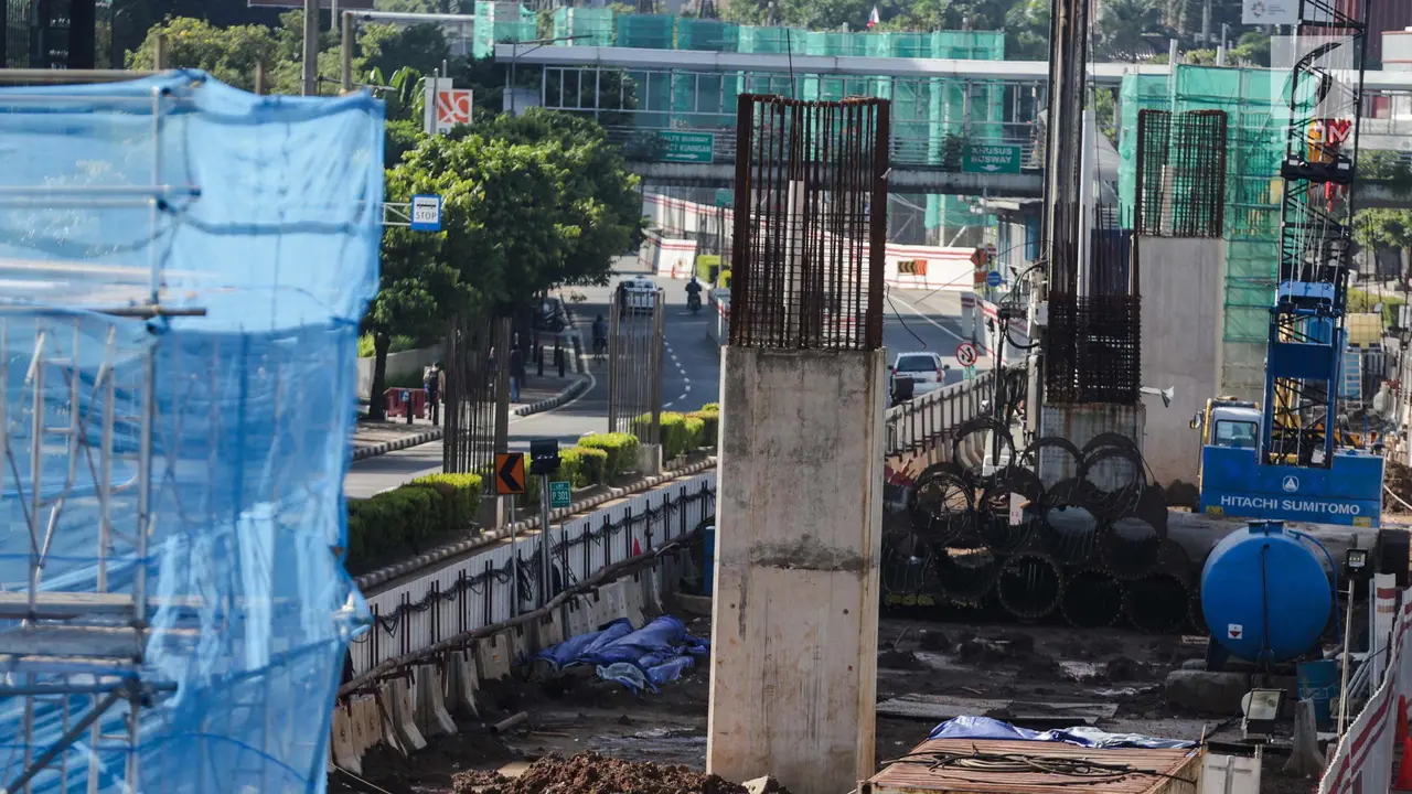 Libur Tahun Baru, Proyek LRT Libur Pengerjaan