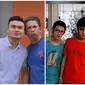 Reuni bintang sinetron Inikah Rasanya yakni Gilbert Marciano, Rifky Balweel dan Aji Yusman (Foto: instagram gilbertmarciano)