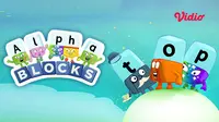 Serial kartun edukasi Alphablocks yang dapat ditonton di Vidio. (Dok.Vidio)