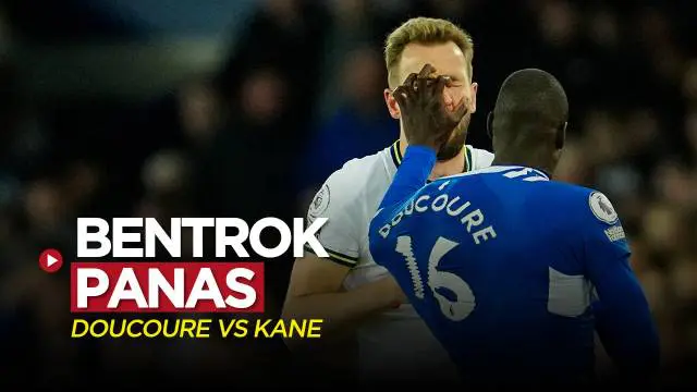 Berita video momen bentrok panas antara Abdoulaye Doucoure dengan Harry Kane dalam laga pekan ke-29 Liga Inggris (Premier League) 2022/2023 antara Everton melawan Tottenham Hotspur, Selasa (4/4/2023) dini hari WIB.