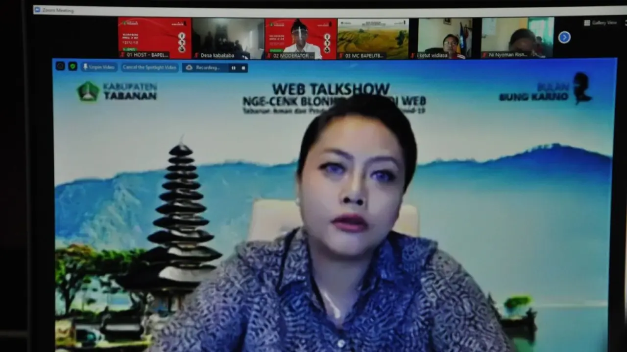 Pemkab Tabanan Sematkan Semangat Gotong-Royong Hadapi Pandemi